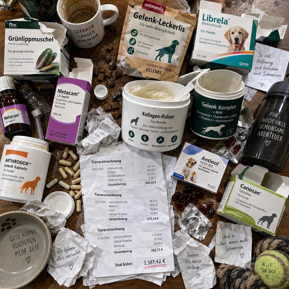 Viele bereits ausprobierte Gelenkprodukte